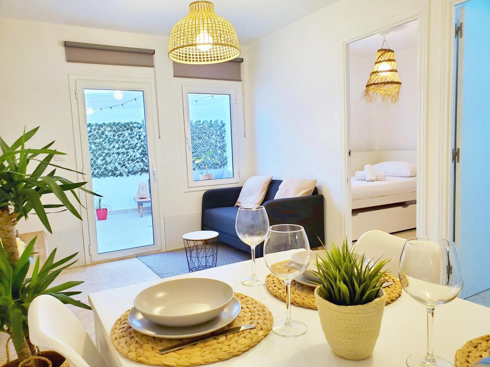 Apartamento Centrico Con Patio Privado Tarragona Dış mekan fotoğraf