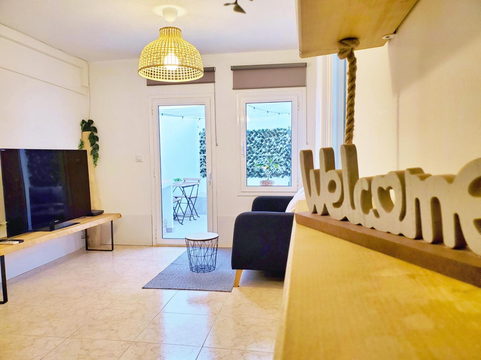 Apartamento Centrico Con Patio Privado Tarragona Dış mekan fotoğraf