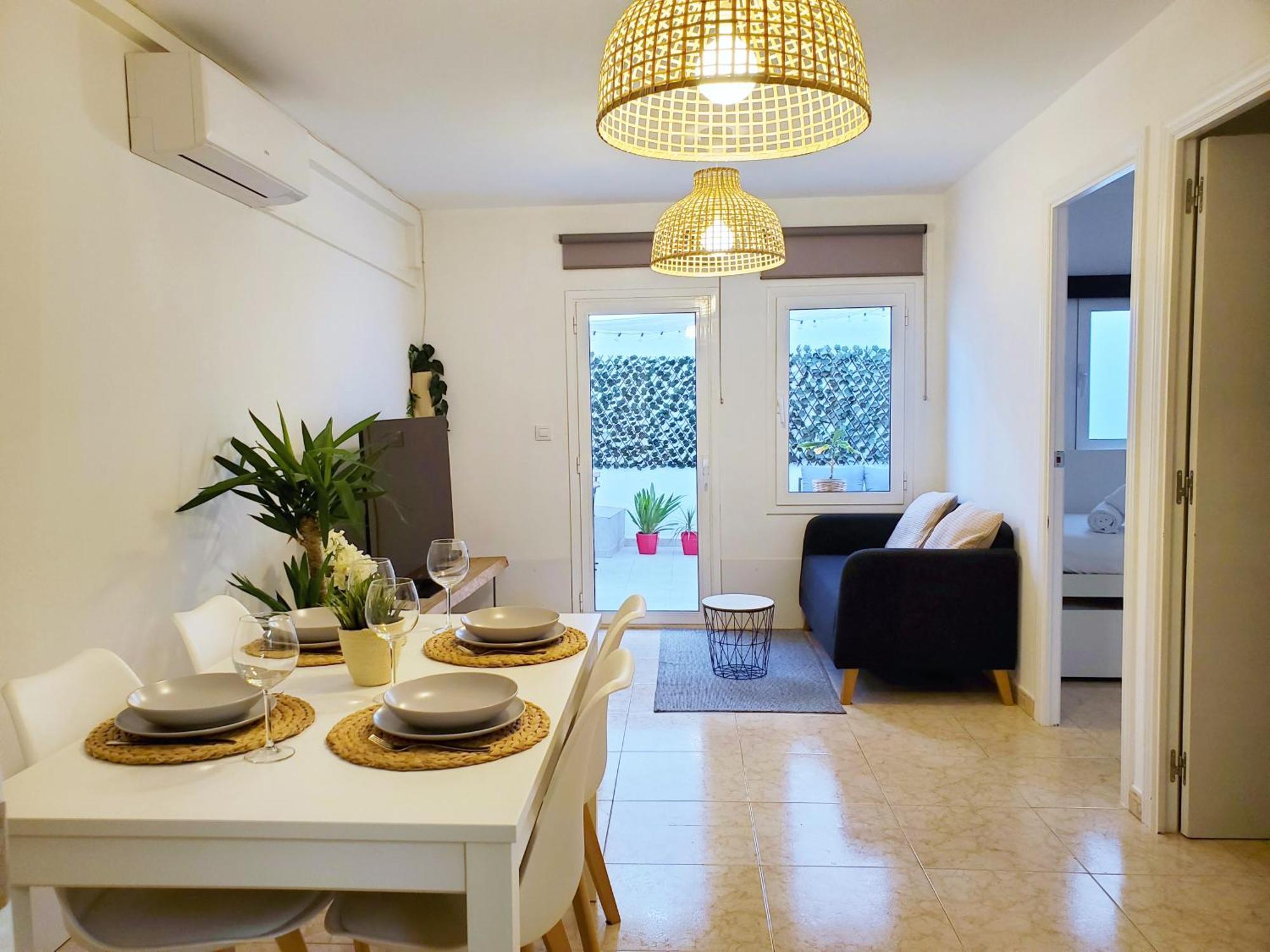 Apartamento Centrico Con Patio Privado Tarragona Dış mekan fotoğraf
